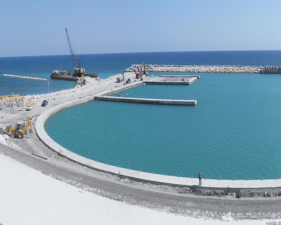 1. Construction of Fishing Port at Zygi